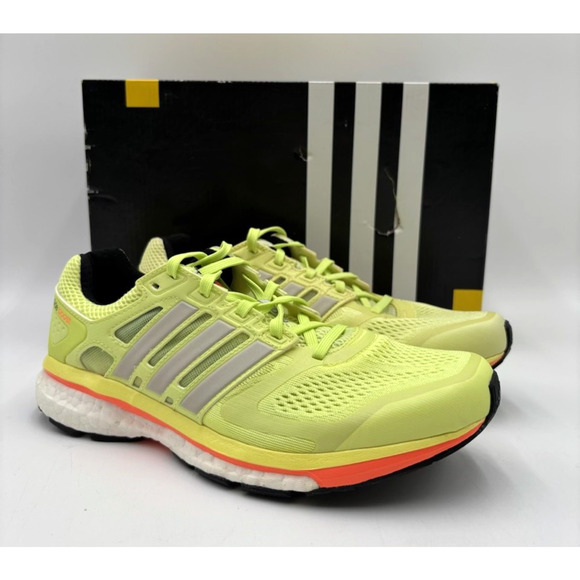 Adidas Supernova Glide 6 Women's NEW Running Shoes Green US Size 7 NIB - Picture 1 of 11